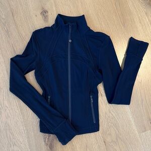 Navy Blue Lululemon Define Jacket Cropped